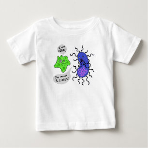 T-shirt Pour Bébé Microbes Virales