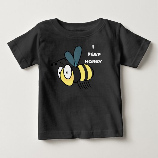 T-shirt Pour Bébé Miel (Devant)