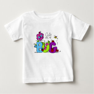 T-shirt Pour Bébé Mignon comme insecte