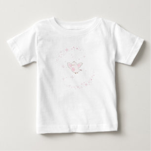 T-shirt Pour Bébé Mignon oiseau de dessin animé volant Kawaii avec r