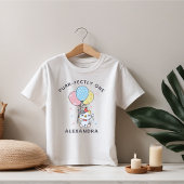 T-shirt Pour Bébé Mignonne Purr Parfaitement Un : Thème Chat 1ère fê