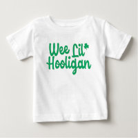 Mignonne Wee Lil Hooligan St Patrick's Day