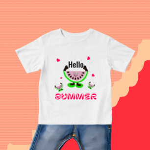 T-shirt Pour Bébé Mignonnes pastèques