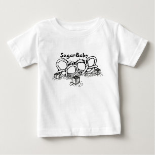 T-shirt Pour Bébé Mikitiez sugarbaby bretzel couple amis doux