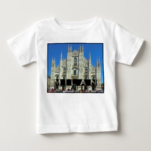 T-shirt Pour Bébé Milan (Devant)