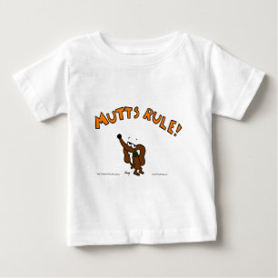 T-shirt Pour Bébé Milieu de MUTTS RÈGLE T-shirt bébé