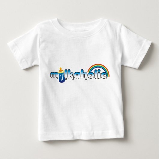 T-shirt Pour Bébé milkaholic (Devant)