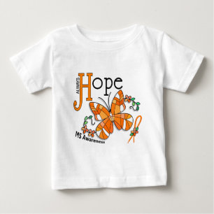 T-shirt Pour Bébé Milliseconde de papillon en verre souillé