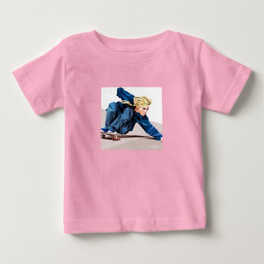 T-shirt Pour Bébé Mini Jay Adams (Devant)