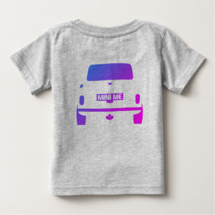T-shirt Pour Bébé Mini voiture britannique iconique classique