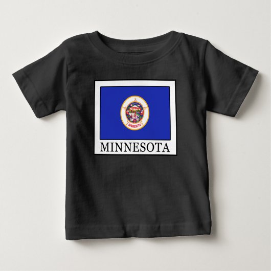 T-shirt Pour Bébé Minnesota (Devant)