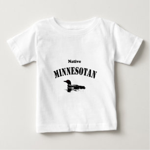 T-shirt Pour Bébé Minnesotan