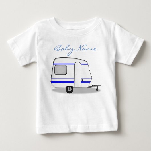 T-shirt Pour Bébé Minuscule caravane rationalisée Thunder_Cove (Devant)