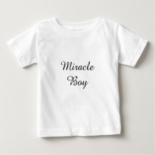 T-shirt Pour Bébé Miracle Boy Baby Romper