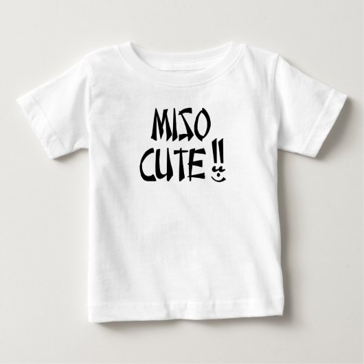 T-shirt Pour Bébé Miso mignonne chemise à manches longues (Devant)