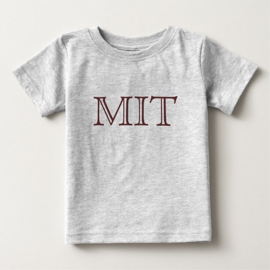 T-SHIRT POUR BÉBÉ MIT (Devant)