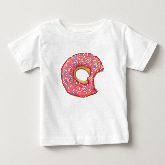 T-shirt Pour Bébé Mmmm - Beignet (Devant)
