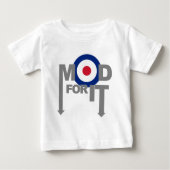 T-shirt Pour Bébé Mod pour lui (Devant)