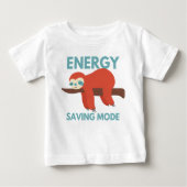 T-shirt Pour Bébé Mode économie d'énergie (Devant)