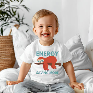 T-shirt Pour Bébé Mode économie d'énergie