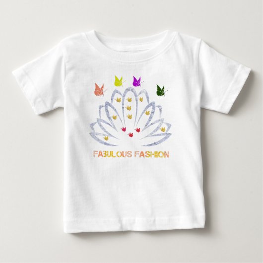 T-shirt Pour Bébé mode fabuleuse (Devant)