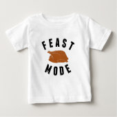 T-shirt Pour Bébé Mode fête | Thanksgiving Turkey Baby (Devant)