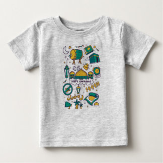 T-shirt Pour Bébé mode jeûne du ramadan sur