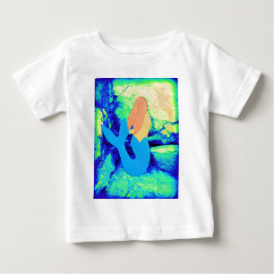 T-shirt Pour Bébé modèle de sirène