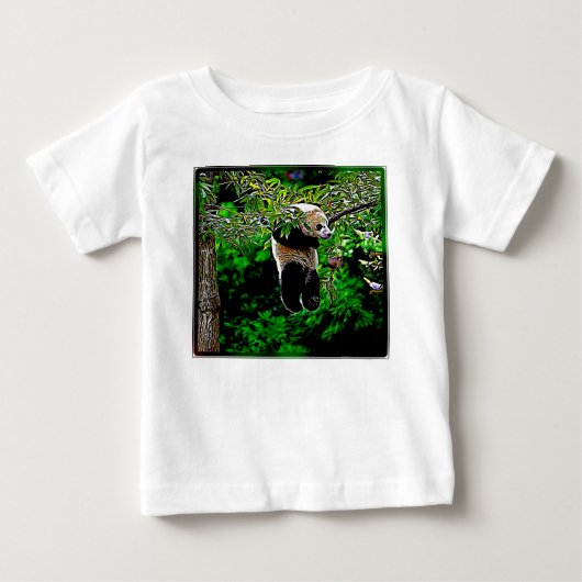 T-shirt Pour Bébé Modèles d'ours : Panda Bear Cubs 02 (Devant)