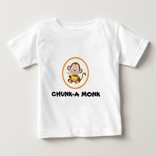 T-shirt Pour Bébé moine de gros morceau, MOINE de CHUNK-A (Devant)