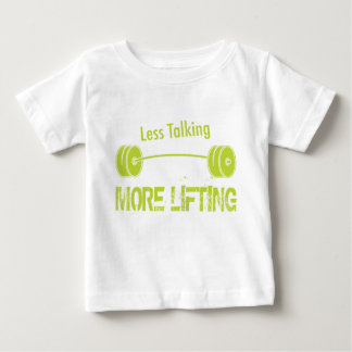 T-shirt Pour Bébé Moins de discussions, plus de soulèvements