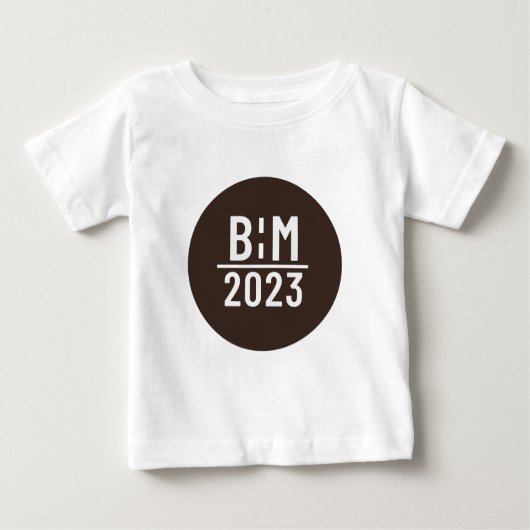 T-shirt Pour Bébé Mois de l'histoire des Noirs 2023 (Devant)