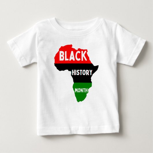T-shirt Pour Bébé Mois de l'histoire noire Melanin Garçons Filles En (Devant)