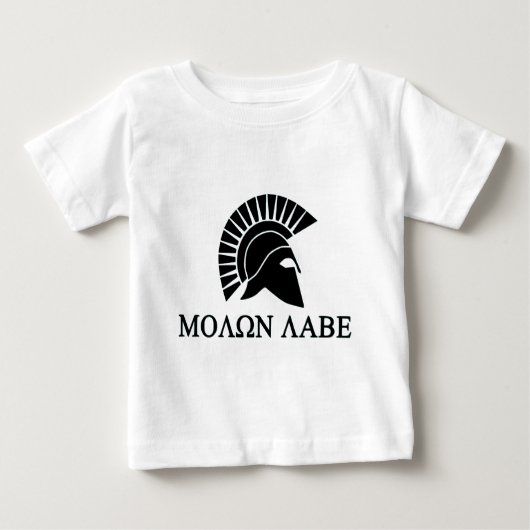 T-shirt Pour Bébé molon_labe__B (Devant)