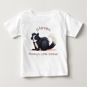 T-shirt Pour Bébé Mommys Little Stinker Cute Skunk