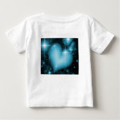 T-shirt Pour Bébé Mon coeur appartient à ma maman ! ! ! (Dos)