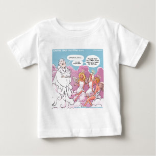 T-shirt Pour Bébé Mon dieu (OMG) Textes d'anges drôles