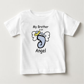 T-shirt Pour Bébé Mon frère est une chemise ange