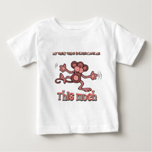 T-shirt Pour Bébé Mon grand grand-papa m'aime ce beaucoup