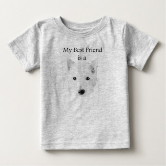 T-shirt Pour Bébé mon meilleur ami est un t-shirt bébé westie