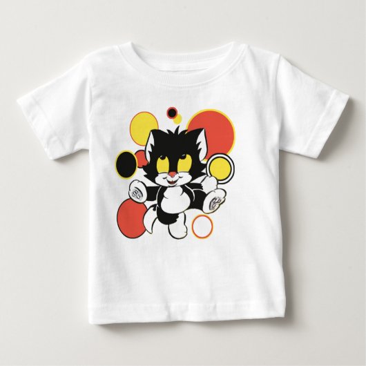 T-shirt Pour Bébé Mon nom est Flicky (Devant)