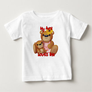 T-shirt Pour Bébé Mon ours de nounours de tante Loves Me