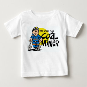 T-SHIRT POUR BÉBÉ MON PAPA EST UN MINEUR
