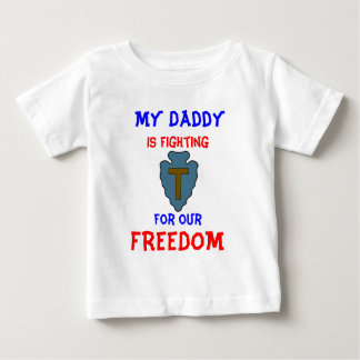 T-shirt Pour Bébé Mon papa LUTTE POUR NOTRE LIBERTÉ
