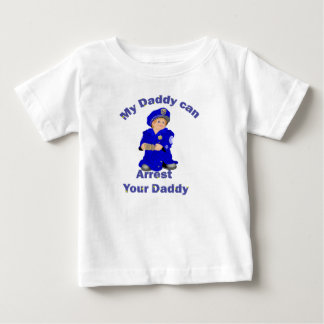 T-shirt Pour Bébé Mon papa peut arrêter votre papa