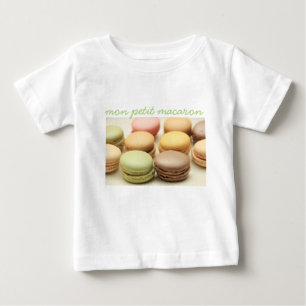 T-shirt Pour Bébé Mon petit macaron