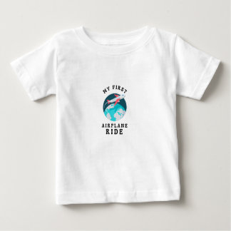 T-SHIRT POUR BÉBÉ MON PREMIER AVION