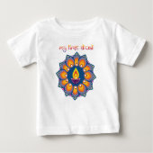 T-shirt Pour Bébé Mon premier Diwali (Devant)