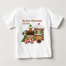Mon premier nom de la coutume de Noël mignon train