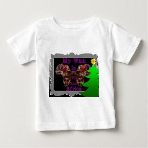 T-shirt Pour Bébé Mon souhait
